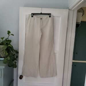 THE ROW Cream Dress Pants
